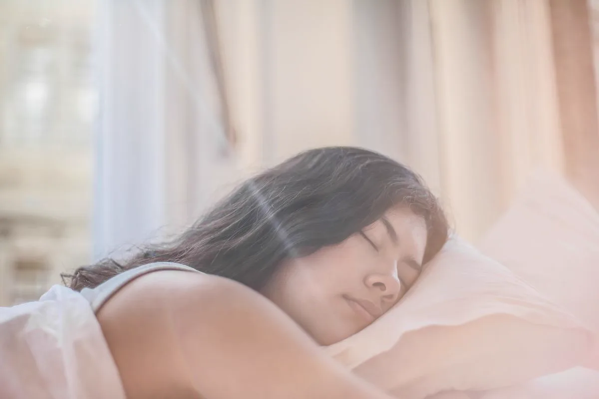 Peaceful restful sleep